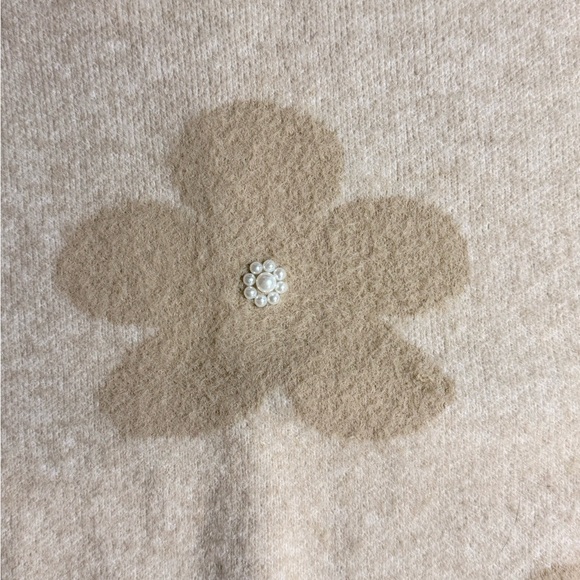 Nanette Lepore Cream Knit Sweater - Picture 4 of 5